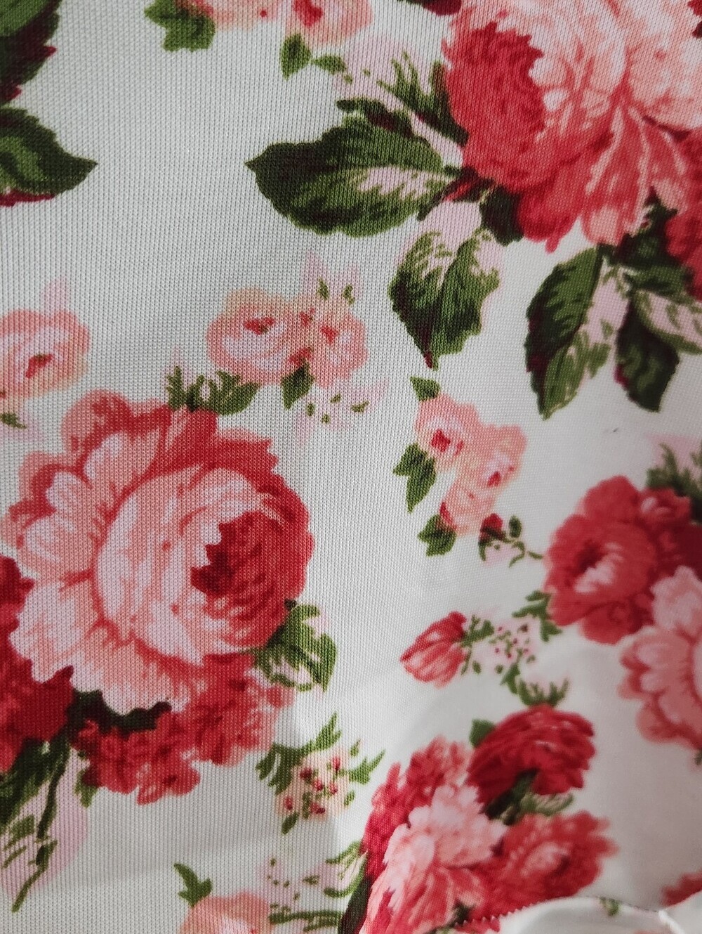 Wet seal Peplum cut out blouse y2k coquette Garden floral feminine Large - Picture 4 of 8